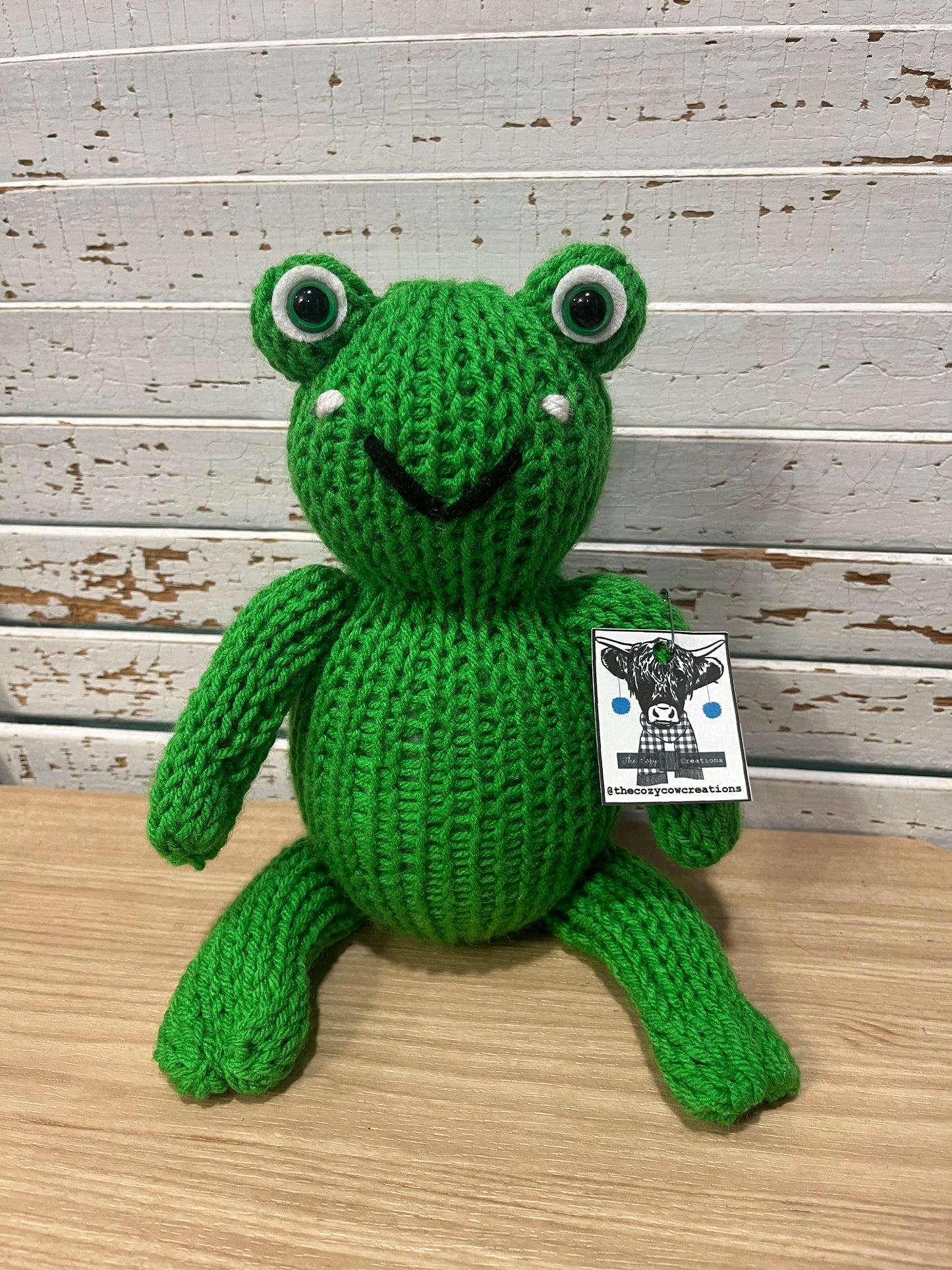 Small Knit Frog