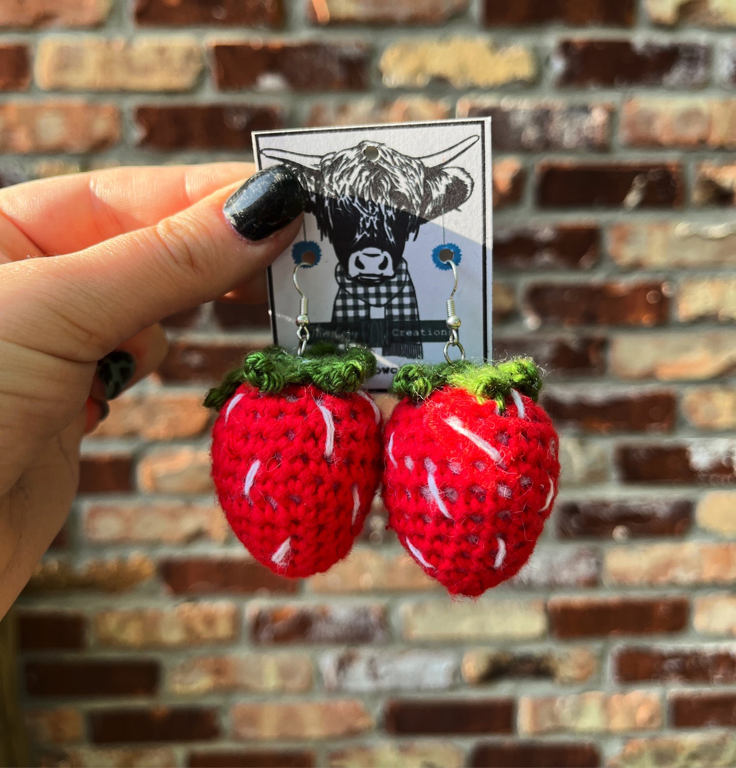 Crochet Strawberries