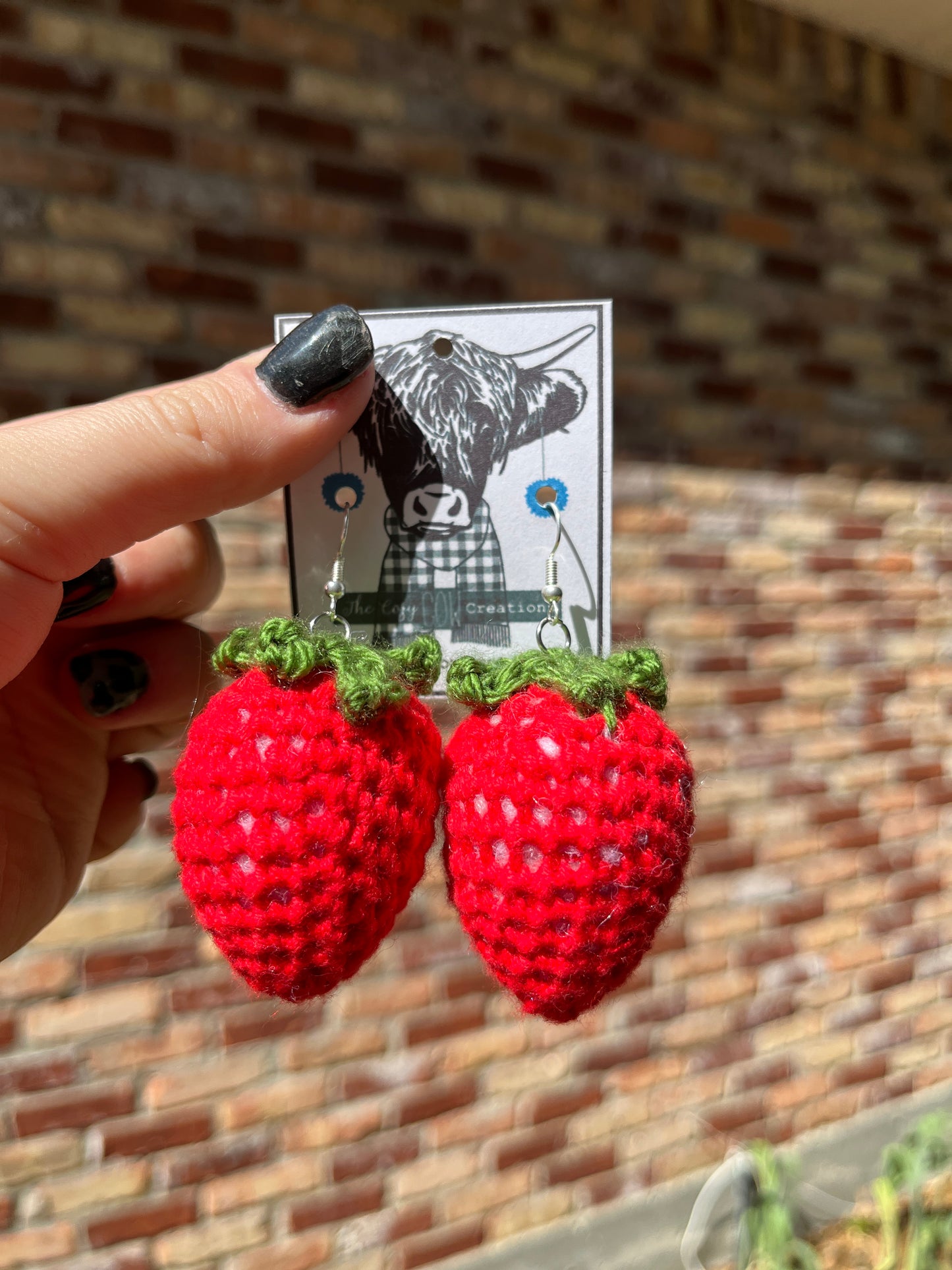 Crochet Strawberries