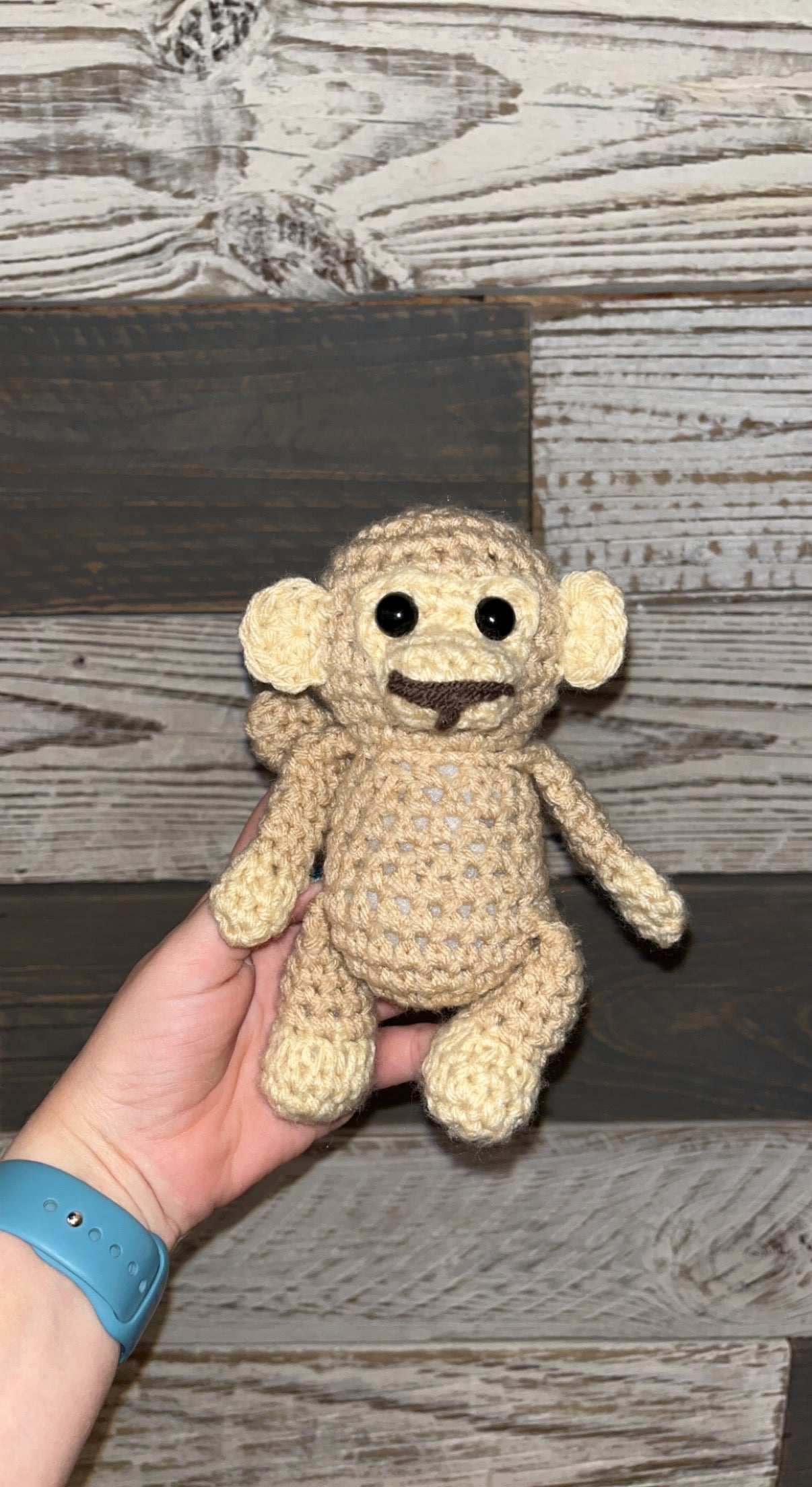 Small Crochet Monkey
